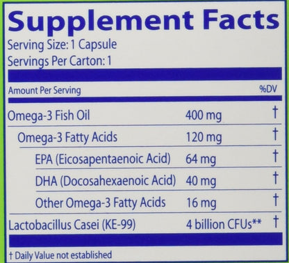 Restora Probiótico con Omega 3 y Cepa KE-99 – Image 2