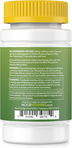 Noor Vitamins Children's Chewable Multivitamin with Iron - 60 Tablets (2 Month Supply)