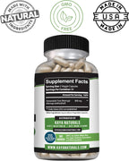 Kaya Naturals Extracto de Hoja de Moringa - Superfood Verde Completo - 180 Cápsulas Vegetales