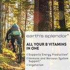 Earth's Splendor Complejo B - 60 Comprimidos - Apoya Energía, Metabolismo y Sistema Inmunológico