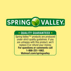 Spring Valley Omega-3 1000 mg Aceite de Pescado, 180 Perlas Blandas, Sabor Limón