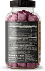 TruHeight Gomitas de Crecimiento (Uva) - Suplemento Natural para el Crecimiento de Niños y Adolescentes - Vitamina D, K, Calcio y Ashwagandha - Fortalecimiento Óseo - A partir de 5 años