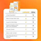 Lifepharm Laminine - Complemento Alimenticio de Apoyo Celular, 30 Cápsulas