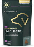 VetriScience Veterinary Strength Liver Health Chews - Suplemento Hepático para Perros, 60 Comprimidos