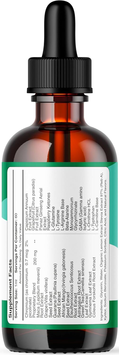 LIVORKA GlycoFreedom Drops – Gotas Líquidas, Fórmula Avanzada (5 Envases, 5 Meses)
