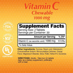 ALFA VITAMINS Vitamina C Masticable 1000 mg – 60 Comprimidos