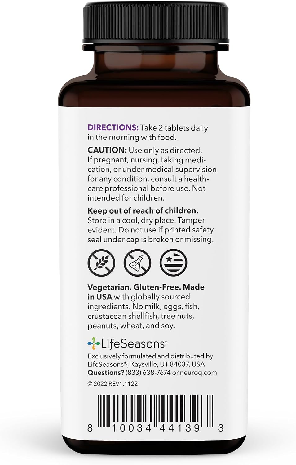 NeuroQ Daily Essentials Multivitamin – 60 Comprimidos