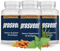 Prosvent - Suplemento de Saw Palmetto para la Próstata con Beta Sitosterol, Zinc y Vitamina D - 180 Cápsulas Blandas