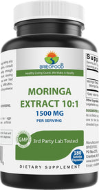 Brieofood Extracto de Moringa Oleifera 10:1 1500 mg - 180 Cápsulas