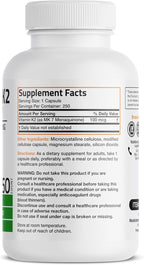 Bronson Vitamina K2 como MK-7 Menaquinona 100 mcg, 250 Cápsulas