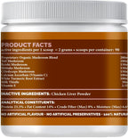 Live Well Dog Mezcla de Hongos en Polvo para Perros y Gatos 300g
