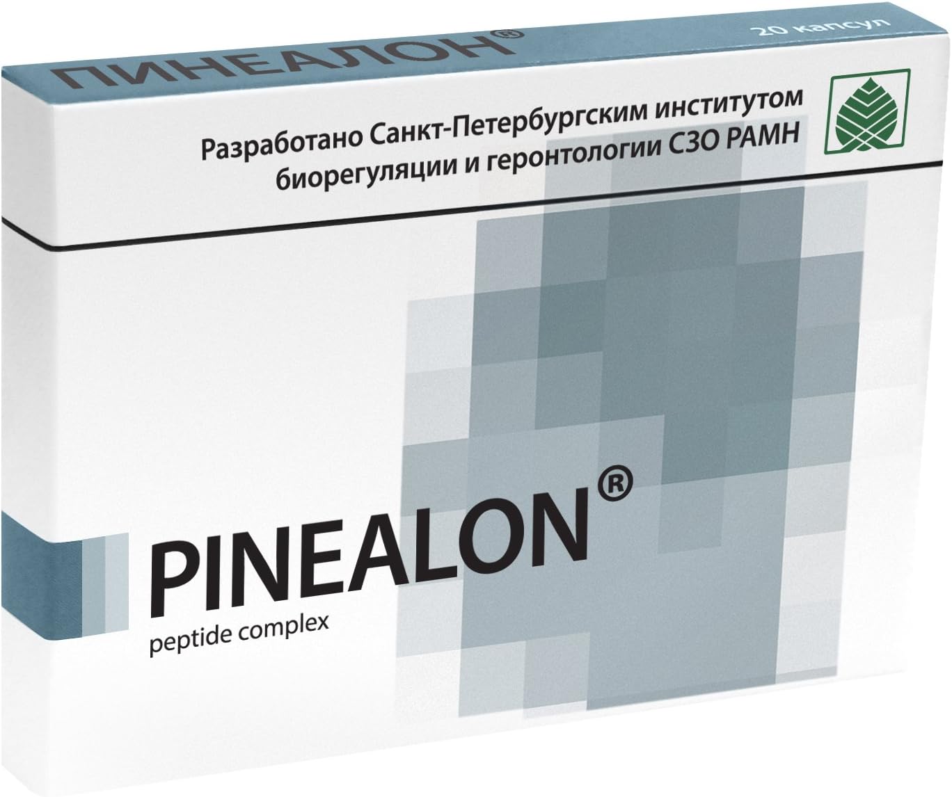 Pinealon Brain Peptide Complex 60 cápsulas