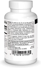 Source Naturals Huperzina A 200 mcg para Memoria y Aprendizaje - 60 Comprimidos