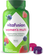 Vitafusion Women's Multivitamin Gummy - 150 Adult Gummies with Vitamins A, B, C, D, E - Berry Flavor - Gluten-Free and Dairy-Free