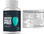 Memo Max Pro Advanced Formula Supplement – 2 Paquetes (60 Días de Suministro)