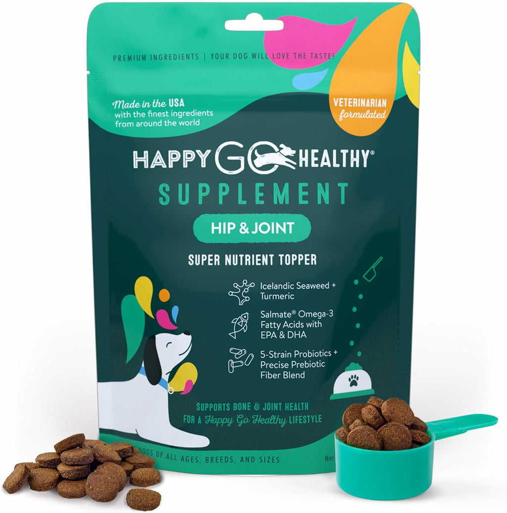 Happy Go Healthy Suplemento Articular y Probiótico para Perros - 21 Dosis