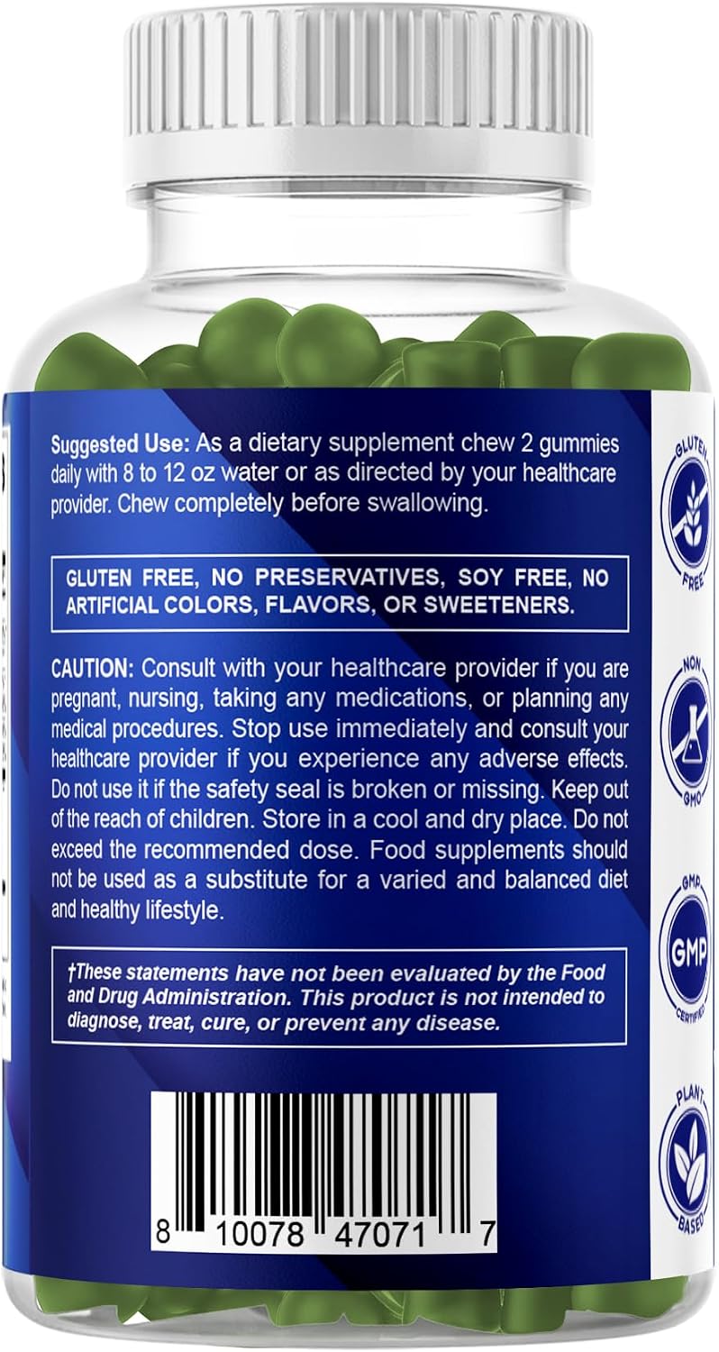 Vitamatic Ashwagandha 30:1 Extract 50 mg – Gominolas Veganas con Withanólidos – 60 Unidades
