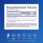 Pure Encapsulations Cápsulas de Ácido Ascórbico - 1000 mg de Vitamina C - Antioxidante y Apoyo Inmunitario - Alta Potencia - Vegano y No-GMO - 90 Cápsulas