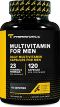 Primaforce Multivitamin for Men Capsules [120 caps] - Nutritional Supplement to Promote Good Health
