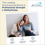 MethylPro B Complex + L-Methylfolate 10 mg - Complejo B Metilado para Energía y Estrés - 30 Cápsulas
