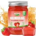 ACEYO Gel de Musgo de Mar Irlandés Sabor Fresa - 340g