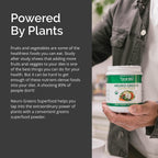BRAINMD Neuro Greens Superfood - Polvo Nutricional con Frutas, Verduras y Hongos Medicinales - 224 g