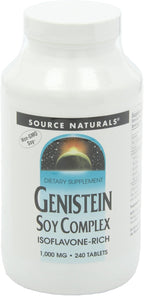 Source Naturals Genisteína Complejo de Soja 1000 mg - 240 Comprimidos