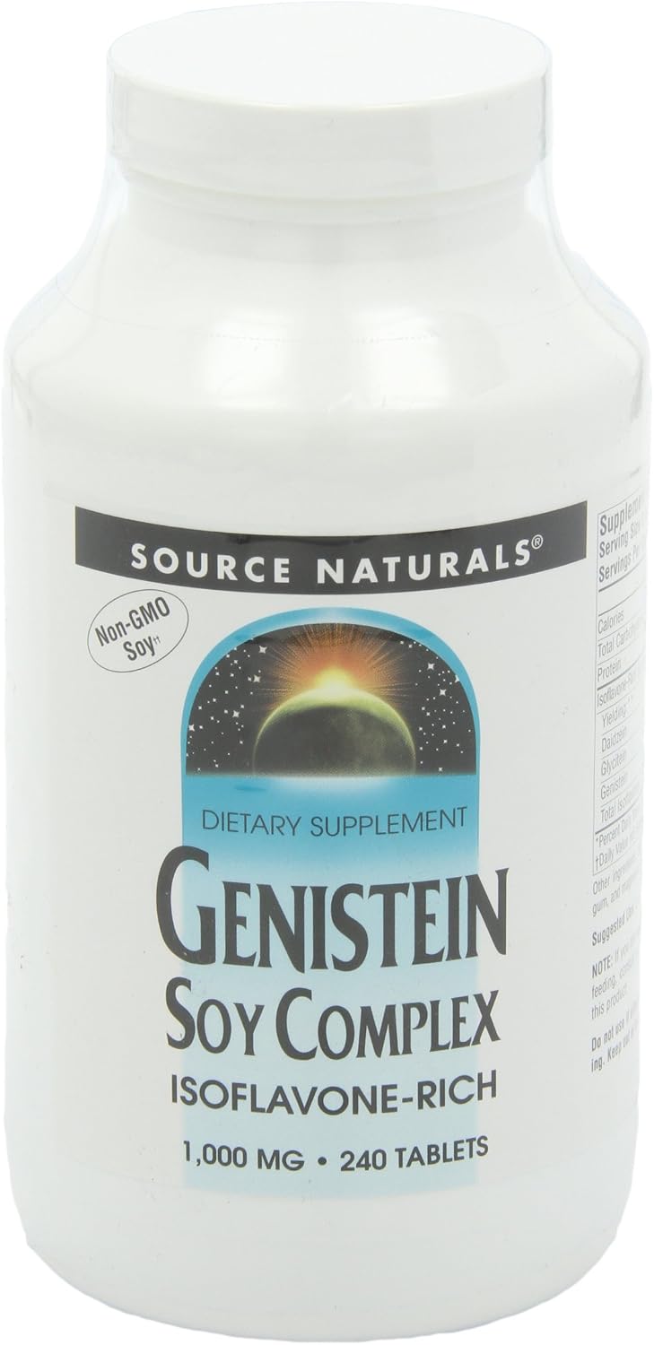 Source Naturals Genisteína Complejo de Soja 1000 mg - 240 Comprimidos