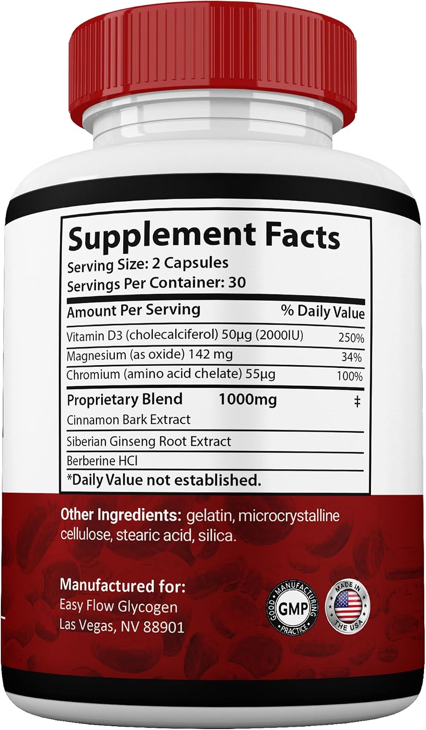 EasyFlow Blood Support Capsules, 2 Pack (2 Meses de Suministro)