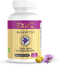 EXIR Suplemento de Azafrán 30mg – 120 Comprimidos – Para la Salud Visual, el Ánimo y el Corazón