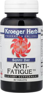 Kroeger Herb Anti-Fatigue - 80 Cápsulas