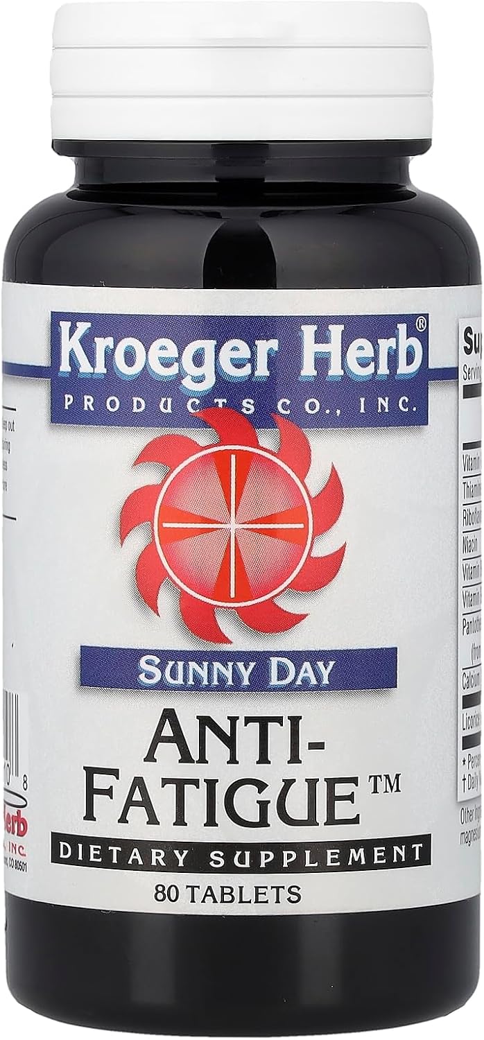 Kroeger Herb Anti-Fatigue - 80 Cápsulas