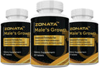 Zonata Male's Growth Suplemento para Hombres (3 unidades, 180 comprimidos)