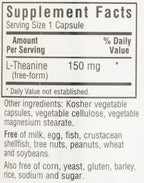 Bluebonnet Nutrition L-Teanina 200 mg, 30 cápsulas