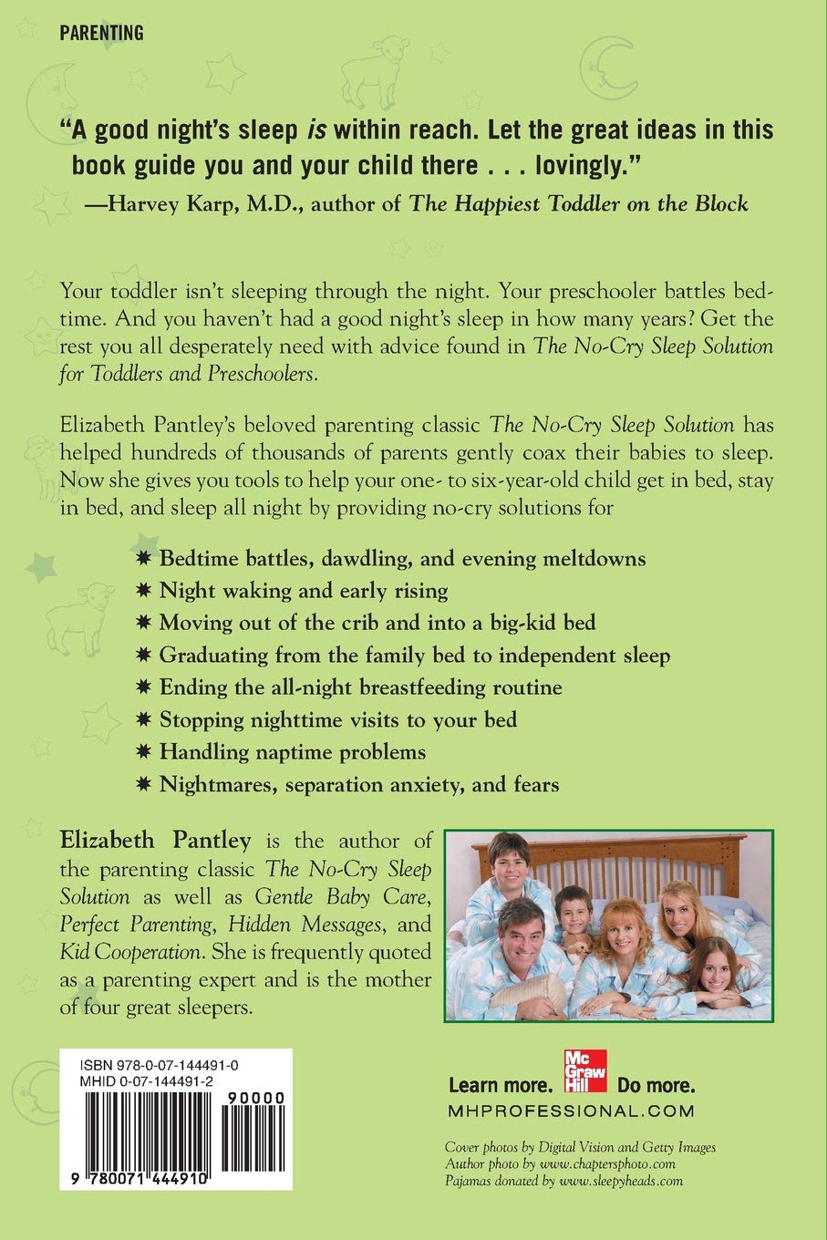 The No-Cry Sleep Solution for Toddlers and Preschoolers: Gentle Ways to Stop Bedtime Battles and Improve Your Child's Sleep