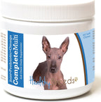 Healthy Breeds Xoloitzcuintli Multivitamínico Masticable Todo en Uno, 60 unidades