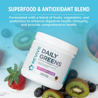 Revive MD Daily Green Powder Superfood (Fresa Fresca) - 30 porciones