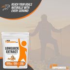 BulkSupplements.com Extracto de Longjack en Polvo - Tongkat Ali - Sin Gluten, 1g por Ración, 250g (8.8 oz)
