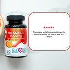 Vitamina C 1000 mg Gominolas para Niños y Adultos - LIVS