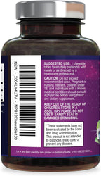 Vitamin B12 Complex (Methylcobalamin) 1000 mcg - Suplemento de Vitamina B12, Metilcobalamina, 120 Tabletas Masticables Sabor Bayas