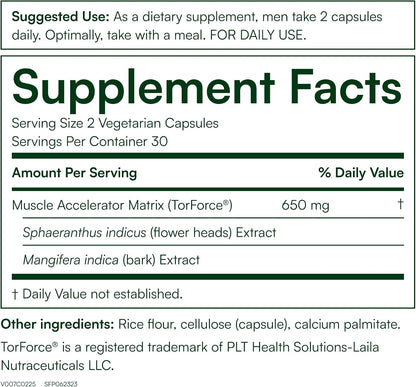Purity Products Muscle Accelerator 650 mg - – Resistencia y energía: Algunos ingredientes se han utilizado – Image 2