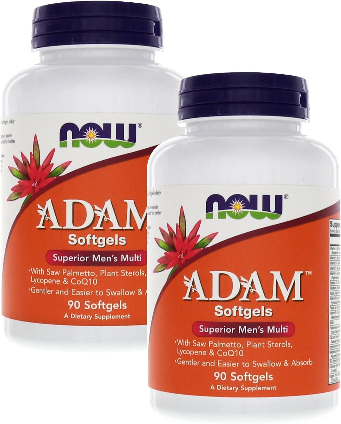 Adam Complejo Multivitamínico para Hombres - 90 Cápsulas Blandas (Paquete de 2)