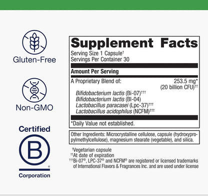 Metagenics UltraFlora Restore Probiótico - – Lactobacillus acidophilus NCFM: Una de las cepas más investigadas, – Image 4
