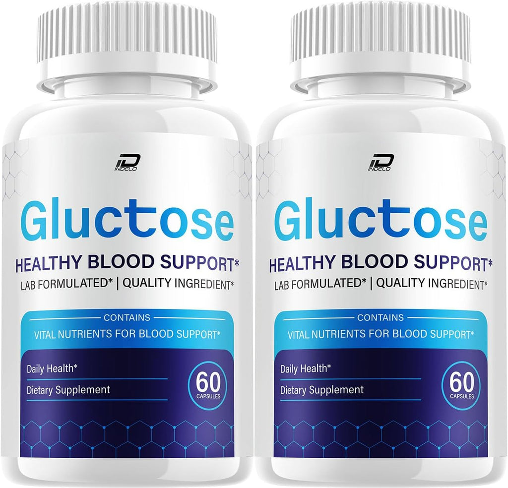 Gluctose Capsules – Suplemento Avanzado, Fórmula Natural, 120 Cápsulas (2 Envases)