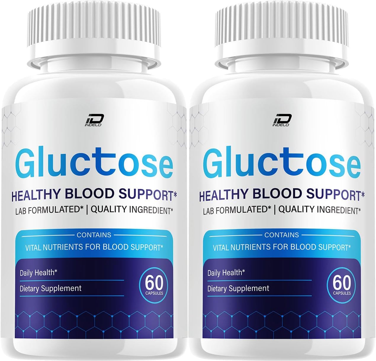 Gluctose Capsules – Suplemento Avanzado, Fórmula Natural, 120 Cápsulas (2 Envases)