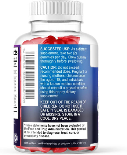 Vitamin B Complex Gummies - Gomitas de – Vitamina B12: Fundamental para la formación de glóbulos rojos y el – Image 8