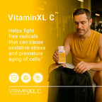 OmegaXL VitaminXL Vitamina C 500 mg, 30 Cápsulas Veganas