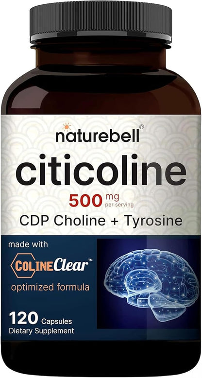 NatureBell Citicolina 500mg - 120 Cápsulas - – Metabolismo de la homocisteína: La colina contribuye al metabolismo – Image 1