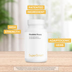 Supersmart Rhodiola Rosea 600mg al Día (Alta Potencia y Patente) - Rhodiolife - Extracto Estandarizado 5% Rosavinas, 1,8% Salidrósido - No-GMO, Sin Gluten - 60 Cápsulas Vegetales