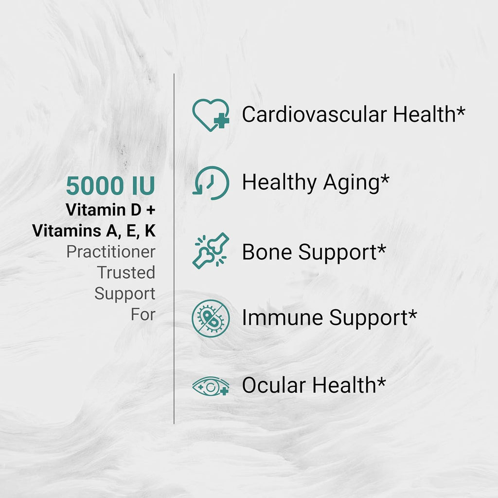 Naturalis Vegan Vitamin ADK con 50 mg de Tocotrienol y CoQ-10 | Nanoemulsionado en AOVE | No-GMO, Sin Soja, Certificado Vegano | 180 Cápsulas Vegetales (Sin Carragenina)